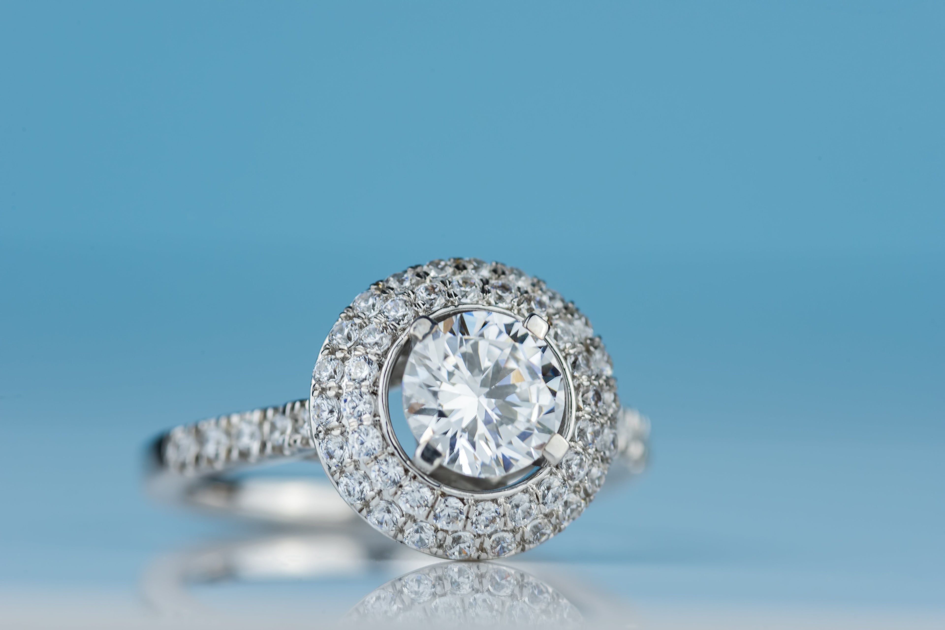 Halo Engagement Rings