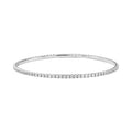 Lab Grown Diamond Flexible Half Bangle