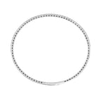Lab Grown Diamond Flexible Half Bangle