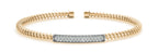 Lab Grown Diamond Multi Pave Flexible Cuff