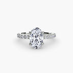 Solitaire with Pavé 6