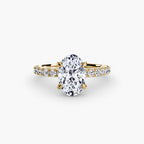 Solitaire with Pavé 6