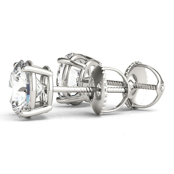 Lab Diamond Stud Earrings
